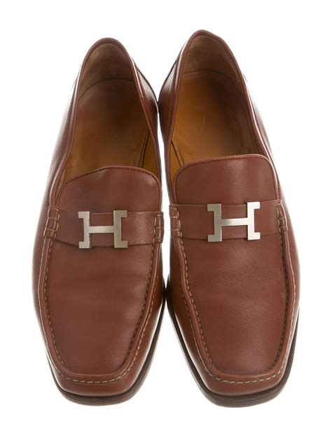 hermes men's loafers.